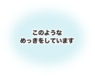 このようなめっきをしています